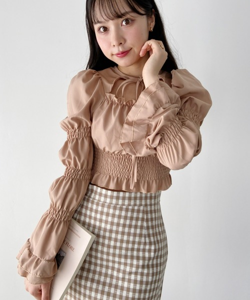 Loueme（ルエム）の「【23S/S 春夏新作】フロントオープンキャンディ