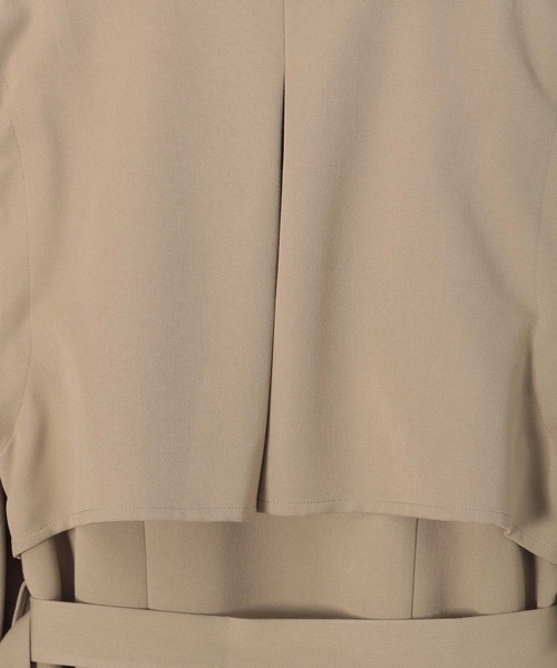 Heather(ヘザー)の「2WAYトレンチコート 180950(トレンチコート・レディース・ブラック/ベージュ/ブラウン・S/M)」の19枚目の写真