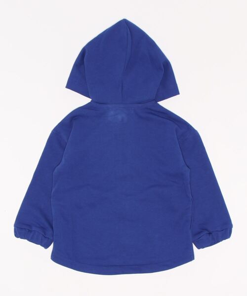 HAKKA KIDS（ハッカキッズ）の「スター刺しゅう裏毛ジップパーカー（パーカー・キッズ・杢グレー/ピンク/ブルー/キナリ・130cm/120cm/110cm/100cm）」の5枚目の写真