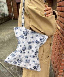 Casselini | Casselini(キャセリーニ)ジャガードシャーリングバッグ(トートバッグ)