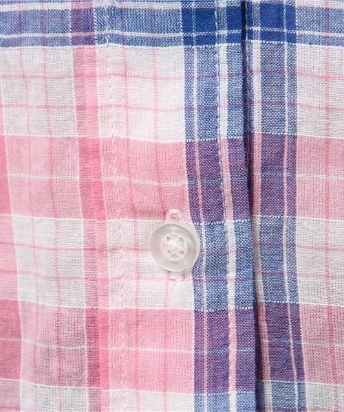 OUTLET（アウトレット）の「【CIAOPANIC TYPY】クリヤーチェックシャツ（シャツ/ブラウス・レディース・ピンク・MEDIUM）」の9枚目の写真