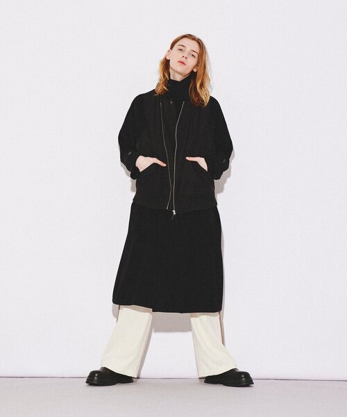 tk.TAKEO KIKUCHI(ティーケータケオキクチ)の「◆ダルマシルエットMA-1ベスト(ベスト・メンズ・ライトグレー/ブラック・88)」の19枚目の写真