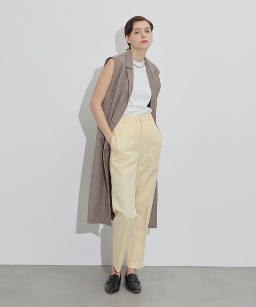 N.O.R.C by the line（ノークバイザライン）の「ツイルスティックパンツ（その他パンツ・レディース・ライトグリーン/ブラック/ピンク/イエロー/オフホワイト・S/L/M/XS）」の6枚目の写真