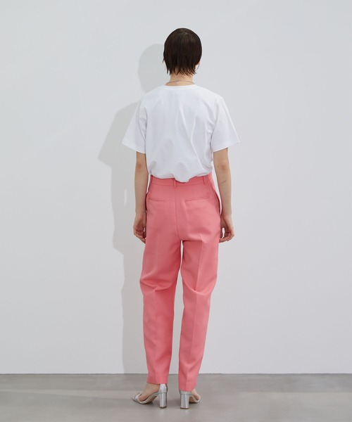 N.O.R.C by the line（ノークバイザライン）の「ツイルスティックパンツ（その他パンツ・レディース・ライトグリーン/ブラック/ピンク/イエロー/オフホワイト・S/L/M/XS）」の13枚目の写真