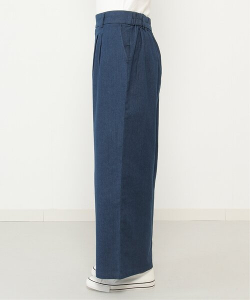 ikka(イッカ)の「フロントタックワイドパンツ(その他パンツ・レディース・ベージュ/ダークネイビー・M/L)」の8枚目の写真