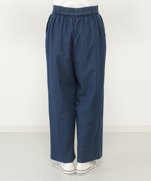 ikka(イッカ)の「フロントタックワイドパンツ(その他パンツ・レディース・ベージュ/ダークネイビー・M/L)」の9枚目の写真