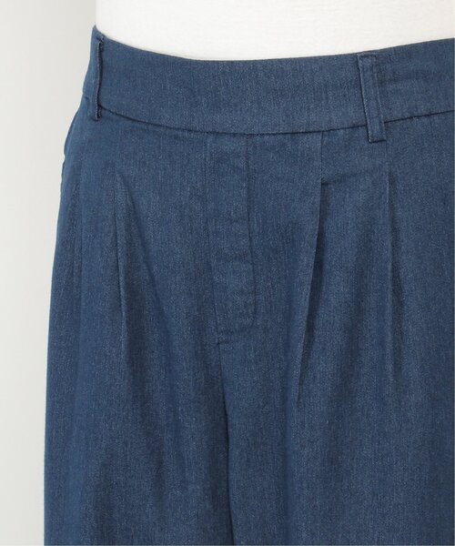 ikka(イッカ)の「フロントタックワイドパンツ(その他パンツ・レディース・ベージュ/ダークネイビー・M/L)」の11枚目の写真