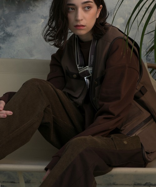 【セール】W POCKETS CORDUROY LINE PANTS（その他パンツ）｜S'more（スモア）