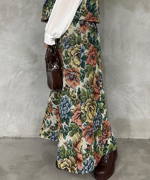 HeartE ゴブランフレアスカート HeartE ゴブランフレアスカート HeartE ゴブランフレアスカート HeartE