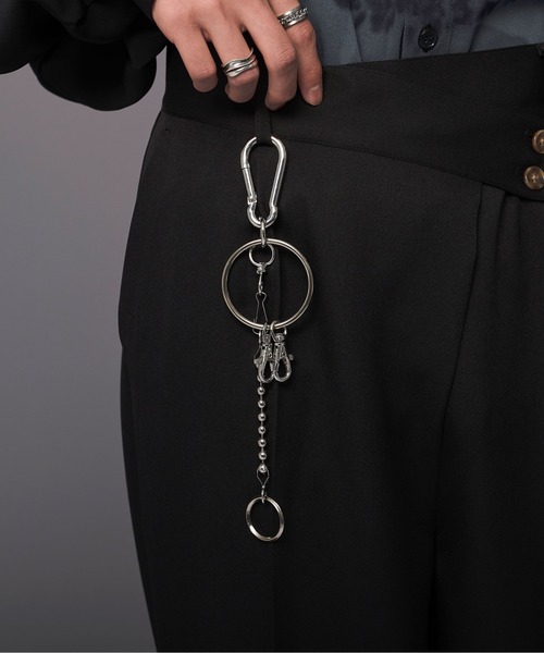 Ellno Loset(エルノロゼット)の「BIGキーチェーン(キーホルダー・メンズ・シルバー・FREE)」の2枚目の写真