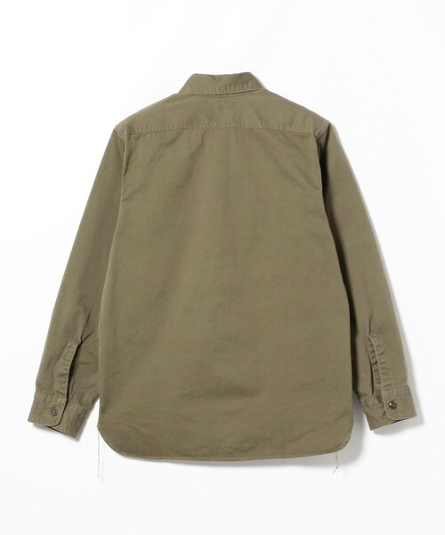 Buzz Rickson's(バズリクソンズ)の「BUZZ RICKSON'S / HERRINGBONE WORK SHIRTS(シャツ/ブラウス・メンズ・オリーブ・MEDIUM/LARGE)」の7枚目の写真