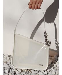 EVRIS | チェーンモチーフクリアハンドBAG(ハンドバッグ)
