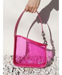 EVRIS | チェーンモチーフクリアハンドBAG(ハンドバッグ)