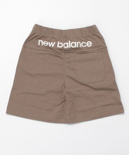 NEW BALANCE（ニューバランス）の「リニアロゴ ショーツ（その他パンツ・キッズ・ピンクベージュ/ネイビー/オフホワイト/モカ/ライトグレー・130/140/160/150）」の8枚目の写真