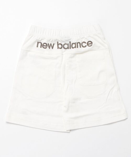 NEW BALANCE（ニューバランス）の「リニアロゴ ショーツ（その他パンツ・キッズ・ピンクベージュ/ネイビー/オフホワイト/モカ/ライトグレー・130/140/160/150）」の10枚目の写真