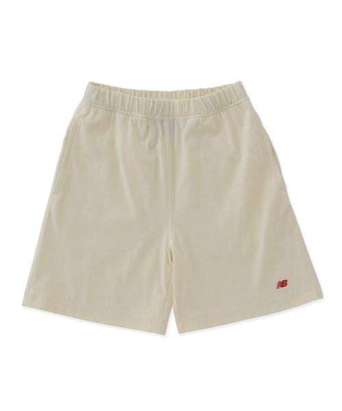 NEW BALANCE（ニューバランス）の「リニアロゴ ショーツ（その他パンツ・キッズ・ピンクベージュ/ネイビー/オフホワイト/モカ/ライトグレー・130/140/160/150）」の2枚目の写真