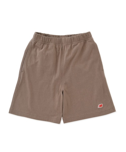 NEW BALANCE（ニューバランス）の「リニアロゴ ショーツ（その他パンツ・キッズ・ピンクベージュ/ネイビー/オフホワイト/モカ/ライトグレー・130/140/160/150）」の4枚目の写真