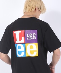 Lee（リー）の「Lee（リー）ワンポイント刺繍バックプリントTシャツ（Tシャツ/カットソー・メンズ）」