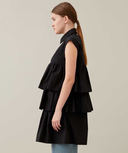 TARO HORIUCHI（タロウ ホリウチ）の「【TARO HORIUCHI/タロウホリウチ】ボリュームドレス（シャツ/ブラウス・レディース・ブラック・0）」の9枚目の写真