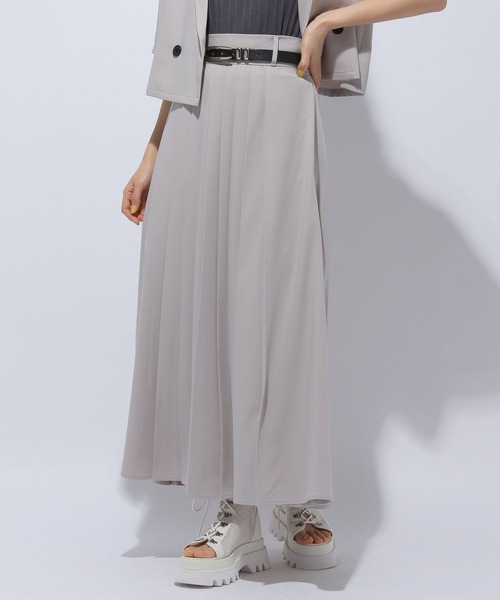 HARE(ハレ)の「SETUPショートジャケット*プリーツスカート(HARE)(セットアップ・レディース・チャコールグレー/ライトグレー/ネイビー/チェック/ブルー・FREE)」の21枚目の写真