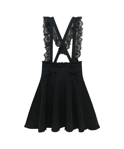 Honey Cinnamon（ハニーシナモン）の「レースサス付きフレアスカート