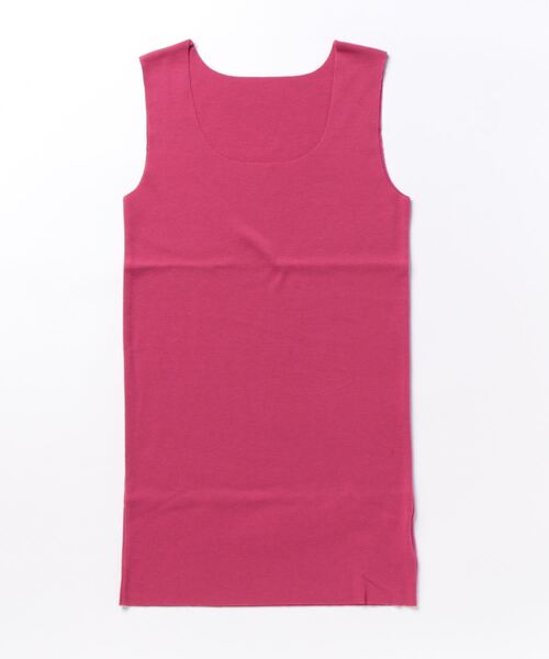 Jines（ジネス）の「TCフライスタンクトップ（タンクトップ・レディース・ピンク/ライトグレー/ブラック/ブラウン/ベージュ/ホワイト・38）」の18枚目の写真