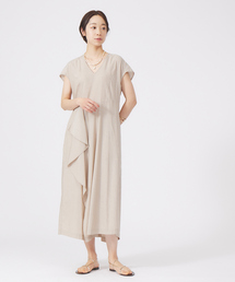 qualite（カリテ）の「ラッフルスリットワンピース（ワンピース）」