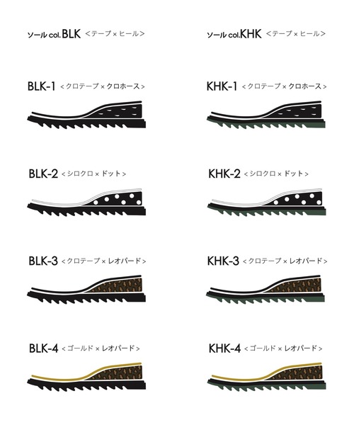 JUCO.（ジュコ）の「あなたのおでかけシューズ -LADIES & MENS-（その他シューズ・レディース・ブラック系1/ブラック系2/ブラック系3/ブラック系4/カーキ系1/カーキ系2/カーキ系3/カーキ系4・27.5cm/25.0cm/25.5cm/26.5cm/23.0cm/23.5cm/24.5cm/24.0cm）」の22枚目の写真