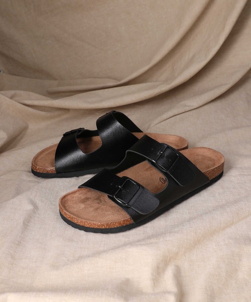 Right-on（ライトオン）の「２ストラップサンダル（サンダル・メンズ・グリーン/ブラック/ブラウン・M/L）」の6枚目の写真