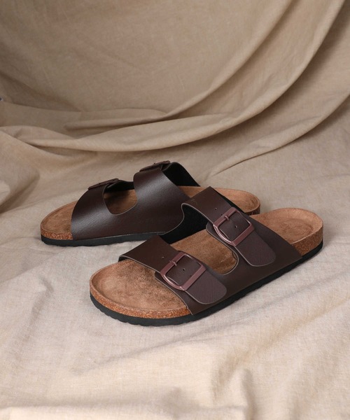 Right-on（ライトオン）の「２ストラップサンダル（サンダル・メンズ・グリーン/ブラック/ブラウン・M/L）」の7枚目の写真