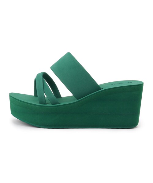 ESPERANZA（エスペランサ）の「◆厚底メッセージビーサン（サンダル・レディース・ブラック系8/ベージュ系8/グリーン系その他6/ダークブラウン系8・S/M/L/LL）」の22枚目の写真