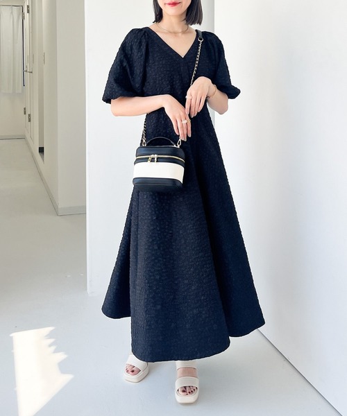 Heather（ヘザー）の「AZATOカットアウトワンピース（半袖