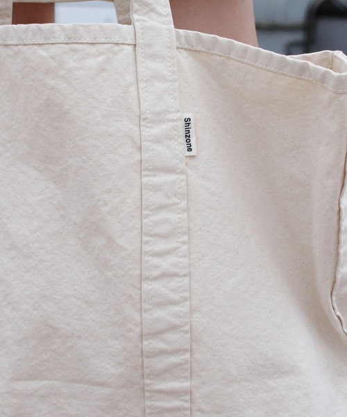 THE SHINZONE（ザ　シンゾーン）の「THE SHINZONE/シンゾーン　オープントート　US OPEN TOTE 23AMSIT03（トートバッグ・レディース・ホワイト・FREE）」の6枚目の写真