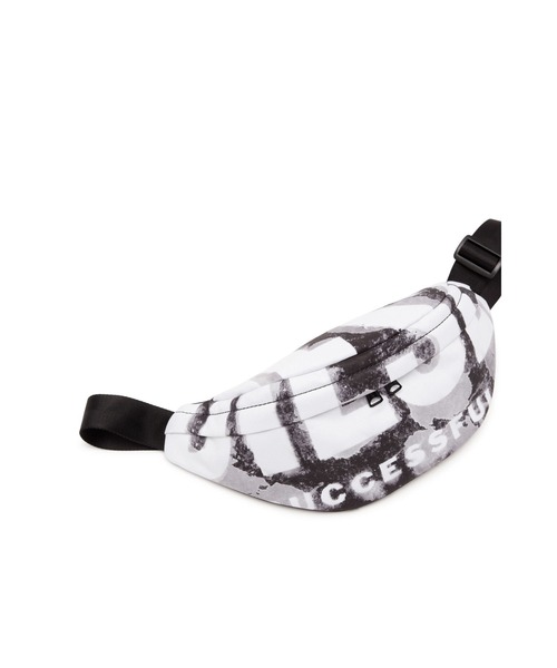 DIESEL（ディーゼル）の「ユニセックス ファブリック DSL プリント ベルトバッグ（ボディバッグ/ウエストポーチ・メンズ・レッド/ブラック・FREE）」の13枚目の写真