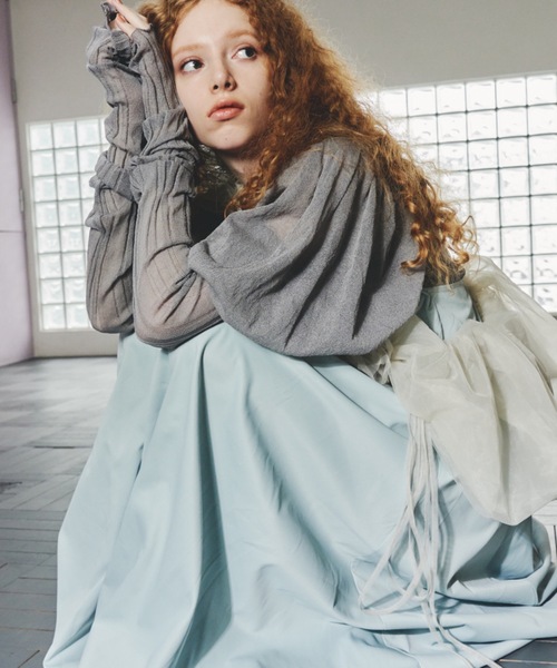 美品 バーバリーブルーレーベル バルーンキャミワンピース リボン 36 LA BELLE ETUDE ワンピース シンプルバルーンキャミワンピース