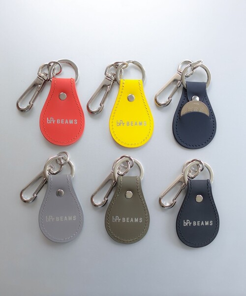 bpr BEAMS（ビーピーアール ビームス ）の「コイン キーホルダー（キーホルダー・レディース・ブラック/イエロー/ネイビー/グレー/レッド/カーキ・ONE SIZE）」の9枚目の写真