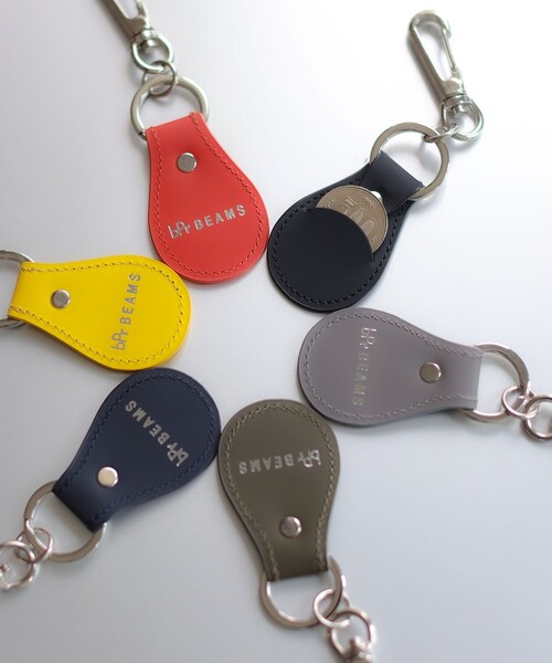 bpr BEAMS（ビーピーアール ビームス ）の「コイン キーホルダー（キーホルダー・レディース・ブラック/イエロー/ネイビー/グレー/レッド/カーキ・ONE SIZE）」の10枚目の写真