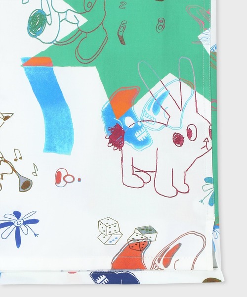 美品✨ポールスミス 2019年モデル ポールズピープル デザインブラウス 美品✨ポールスミス 2019年モデル ポールズピープル デザイン