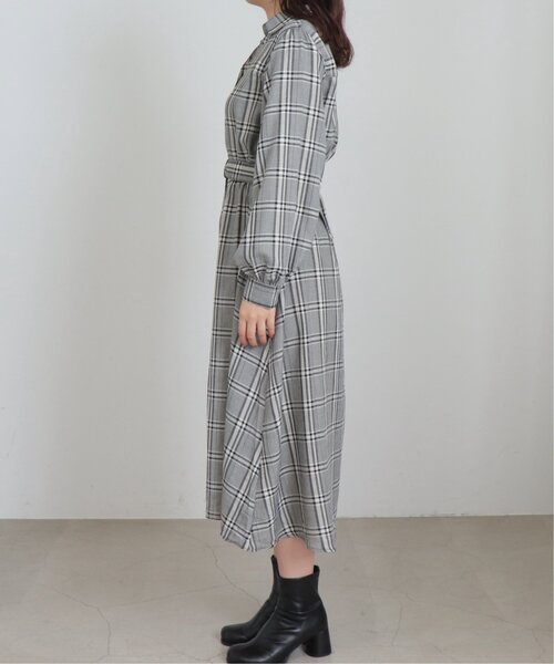 frames RAY CASSIN（フレームスレイカズン）の「ウエストベルトワンピース（ワンピース・レディース・ベージュ系/ブラウン系/ブラック系・FREE）」の17枚目の写真