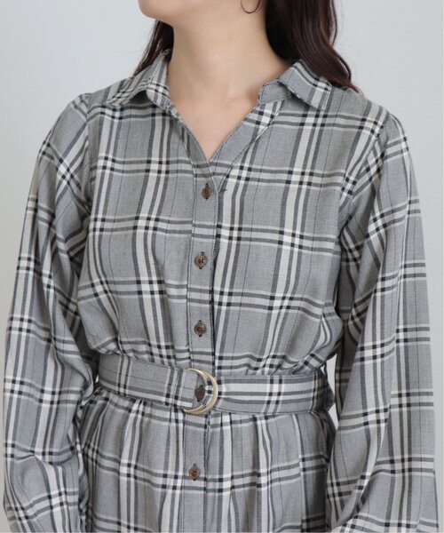 frames RAY CASSIN（フレームスレイカズン）の「ウエストベルトワンピース（ワンピース・レディース・ベージュ系/ブラウン系/ブラック系・FREE）」の19枚目の写真