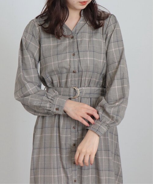 frames RAY CASSIN（フレームスレイカズン）の「ウエストベルトワンピース（ワンピース・レディース・ベージュ系/ブラウン系/ブラック系・FREE）」の11枚目の写真