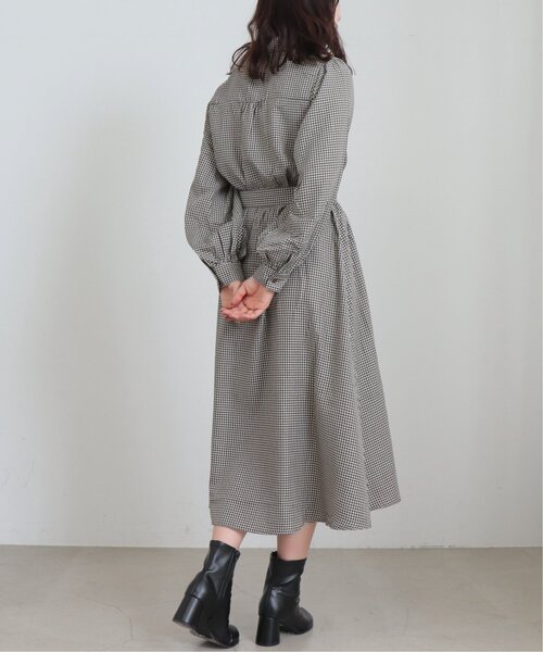 frames RAY CASSIN（フレームスレイカズン）の「ウエストベルトワンピース（ワンピース・レディース・ベージュ系/ブラウン系/ブラック系・FREE）」の14枚目の写真