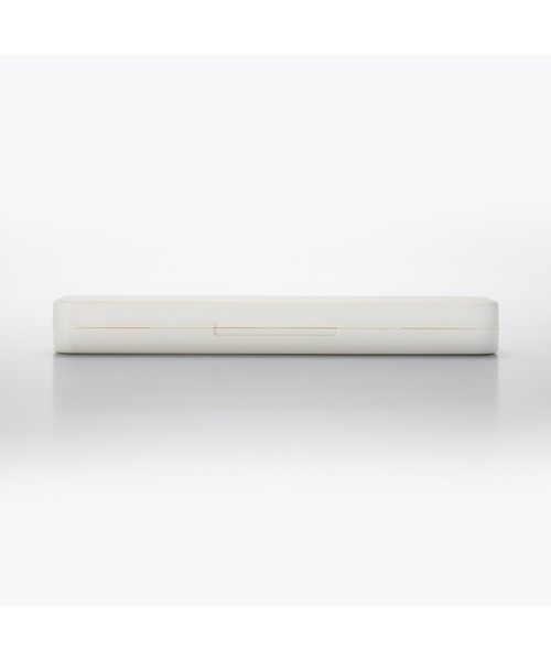 無印良品（ムジルシリョウヒン）の「フォーク＆スプーンセット・白　約幅１８×奥行５×高さ２ｃｍ（カトラリー・メンズ・ホワイト・FREE）」の2枚目の写真