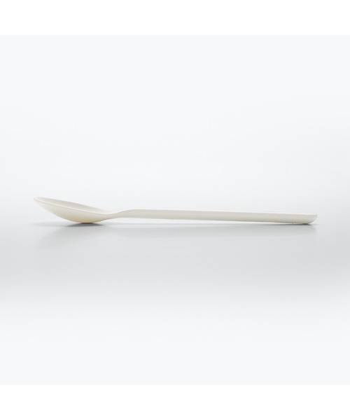 無印良品（ムジルシリョウヒン）の「フォーク＆スプーンセット・白　約幅１８×奥行５×高さ２ｃｍ（カトラリー・メンズ・ホワイト・FREE）」の3枚目の写真