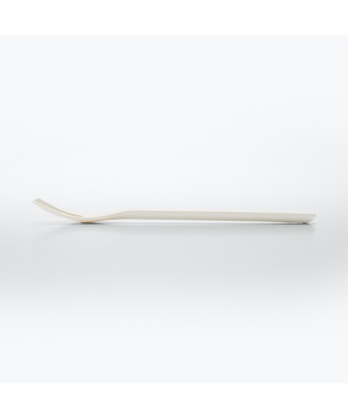 無印良品（ムジルシリョウヒン）の「フォーク＆スプーンセット・白　約幅１８×奥行５×高さ２ｃｍ（カトラリー・メンズ・ホワイト・FREE）」の4枚目の写真