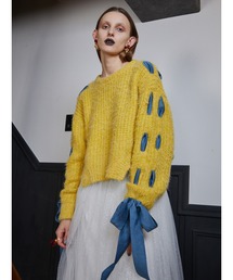 PAMEO POSE | Ribbon Sweater(ニット/セーター)