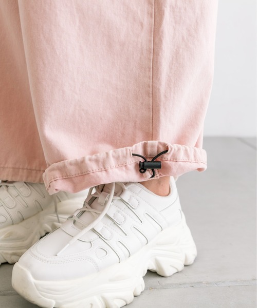 OLIVE des OLIVE（オリーブデオリーブ）の「デニムカーゴパンツ　1032020050（カーゴパンツ・レディース・ブルー/スミクロ/ピンク・FREE）」の7枚目の写真