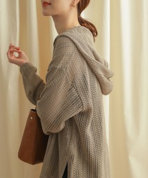 URBAN RESEARCH DOORS | レースフーディープルオーバー(Tシャツ/カットソー)