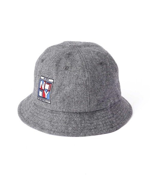 AVIREX(アヴィレックス)の「WAPPEN METRO HAT / ワッペン メトロ ハット / AVIREX / アヴィレックス(ハット・メンズ・グレー/ブラック・F)」の2枚目の写真