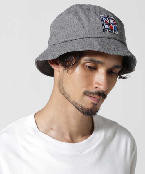 AVIREX(アヴィレックス)の「WAPPEN METRO HAT / ワッペン メトロ ハット / AVIREX / アヴィレックス(ハット・メンズ・グレー/ブラック・F)」の3枚目の写真